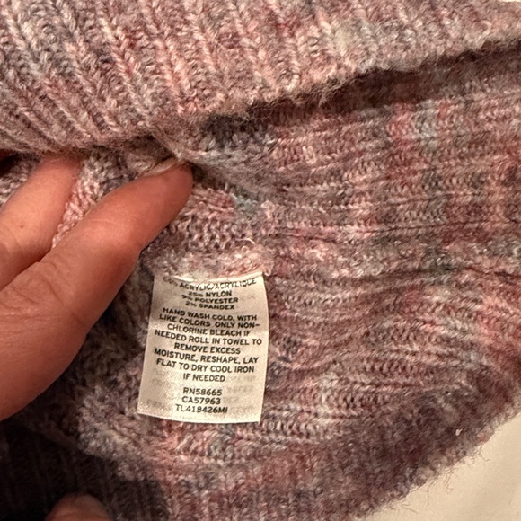 Leith Heathered Lilac Sweater with balloon Sleeves XXS - Picture 11 of 11